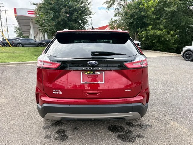 Used 2023 Red Metallic Ford SEL image 5