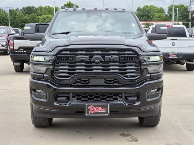 New 2026 Diamond Black Crystal Pearl-Coat Exterior Paint RAM Big Horn image 2
