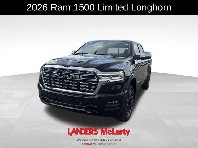 New 2026 Diamond Black Crystal Pearl-Coat Exterior Paint RAM Limited image 2