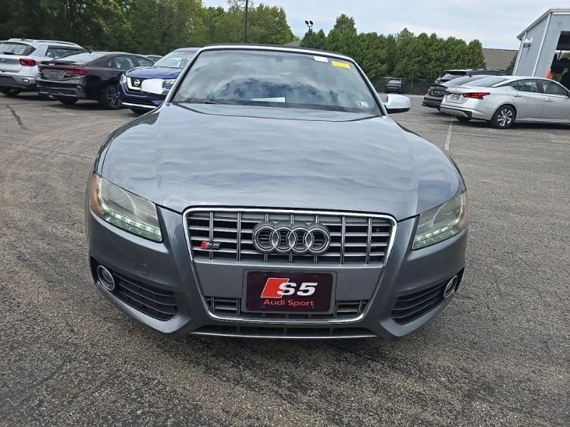 Used 2012 Gray Audi 3.0 Cabriolet Premium Plus image 2