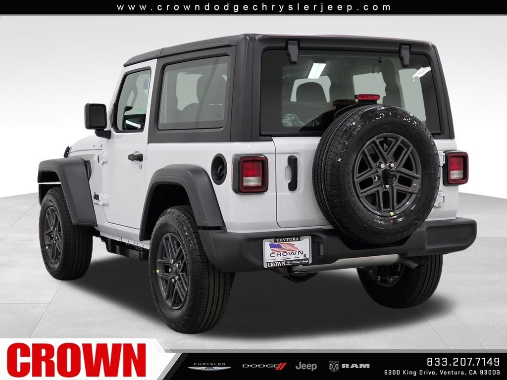 New 2026 Bright White Clear-Coat Exterior Paint Jeep Sport image 7