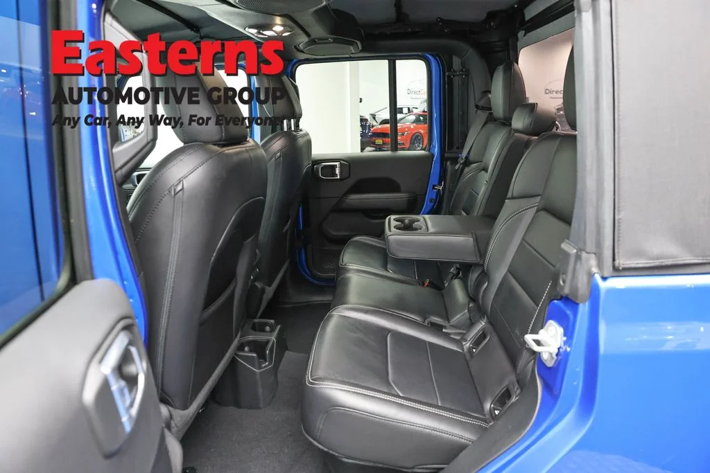 Used 2021 Blue Jeep Overland image 19