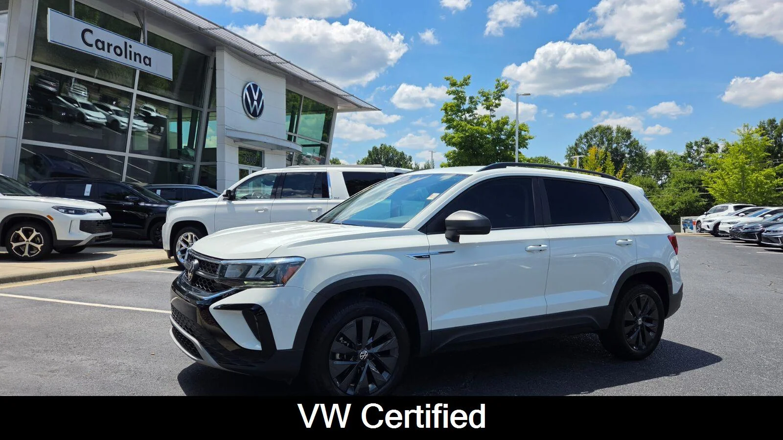 Certified Used 2023 Pure White Volkswagen S image 1