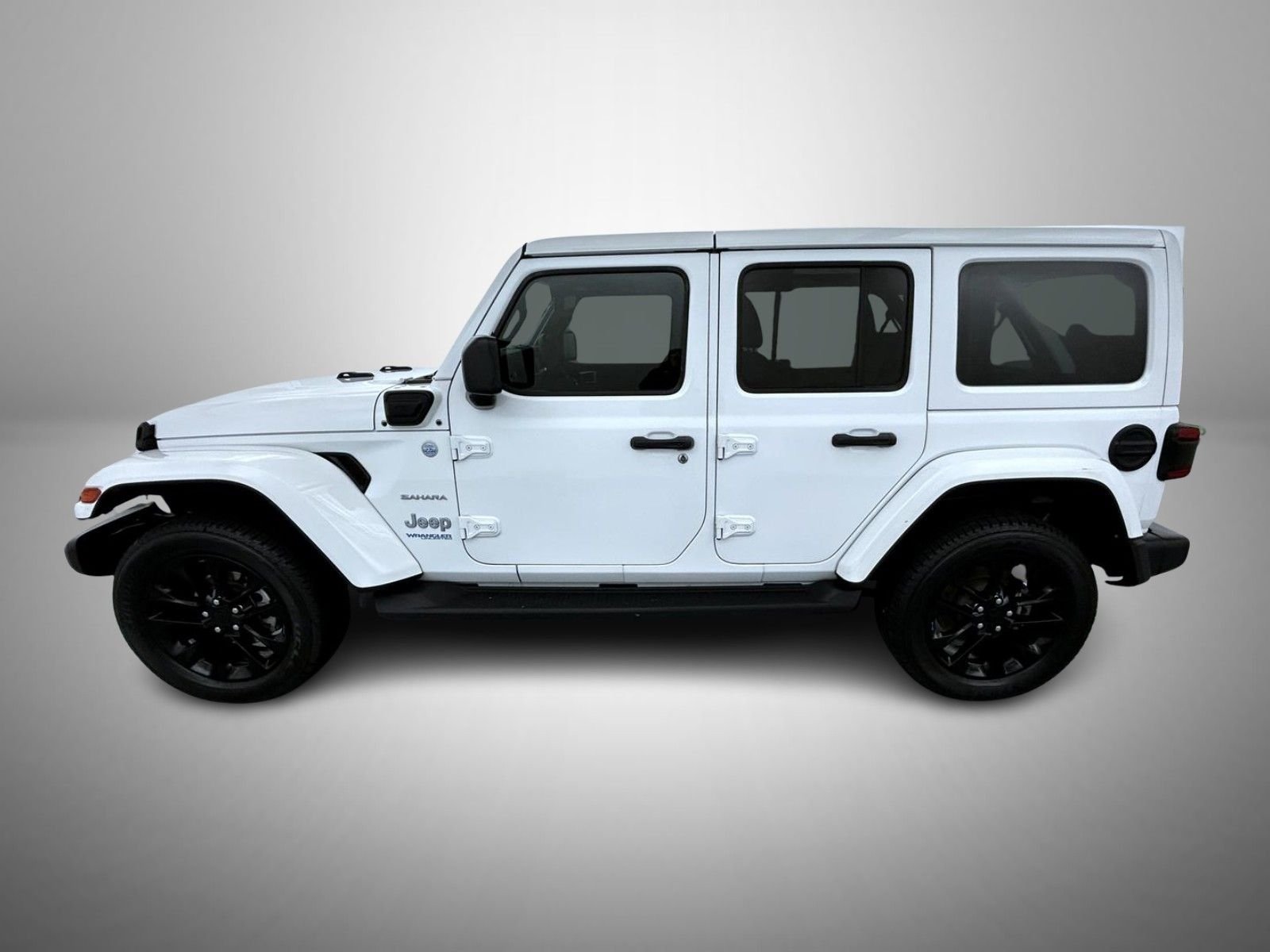 Certified Used 2022 White Jeep Unlimited Sahara 4xe image 8