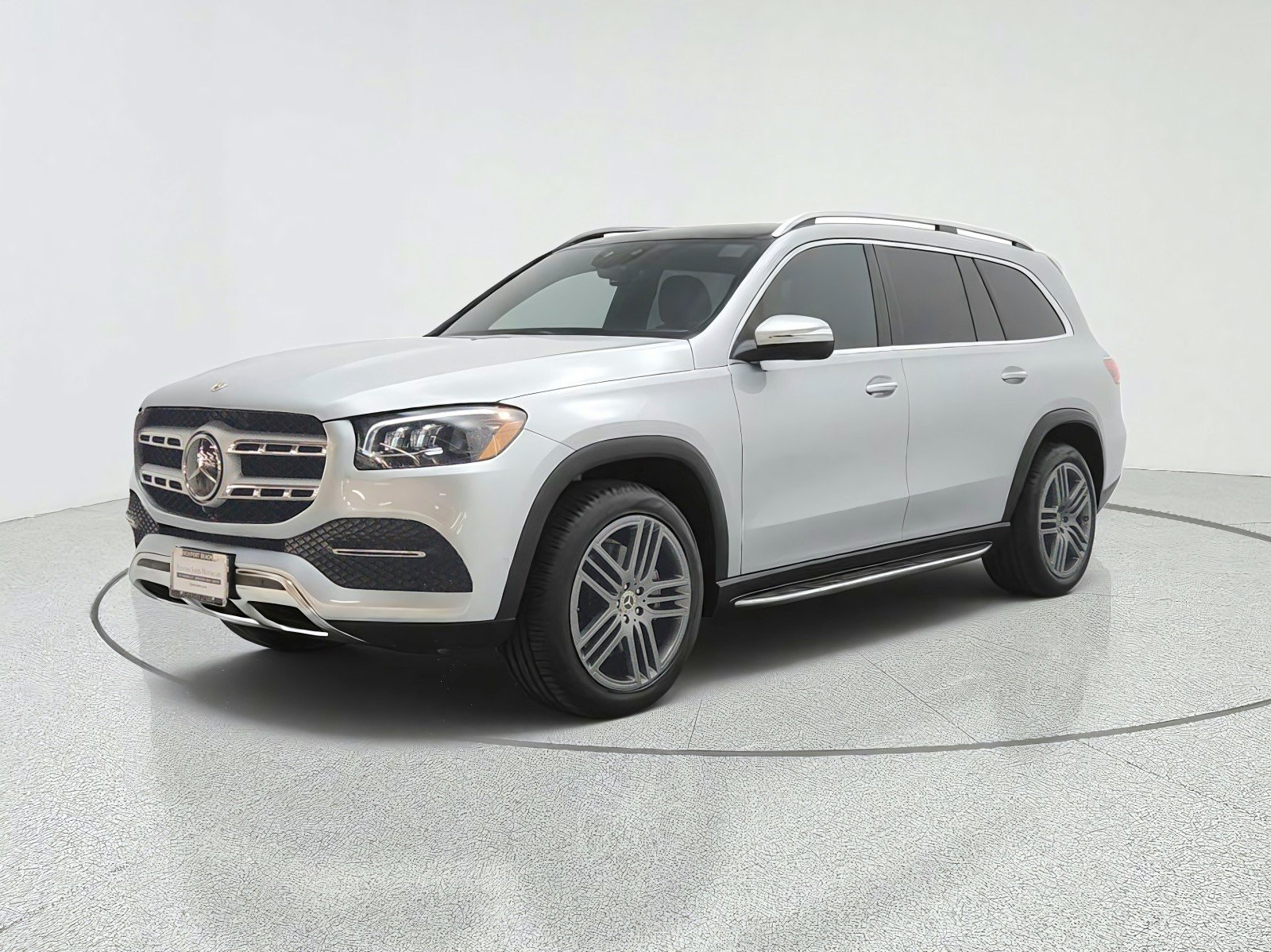 Certified Used 2022 Cirrus Silver Metallic Mercedes-Benz GLS 450 4MATIC® SUV image 1
