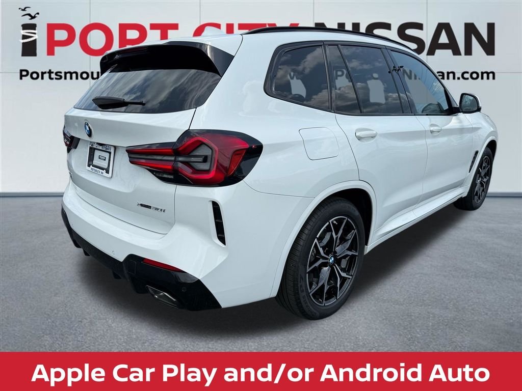 Used 2023 Alpine White BMW xDrive30i m-sport w/premium & hk audio image 4