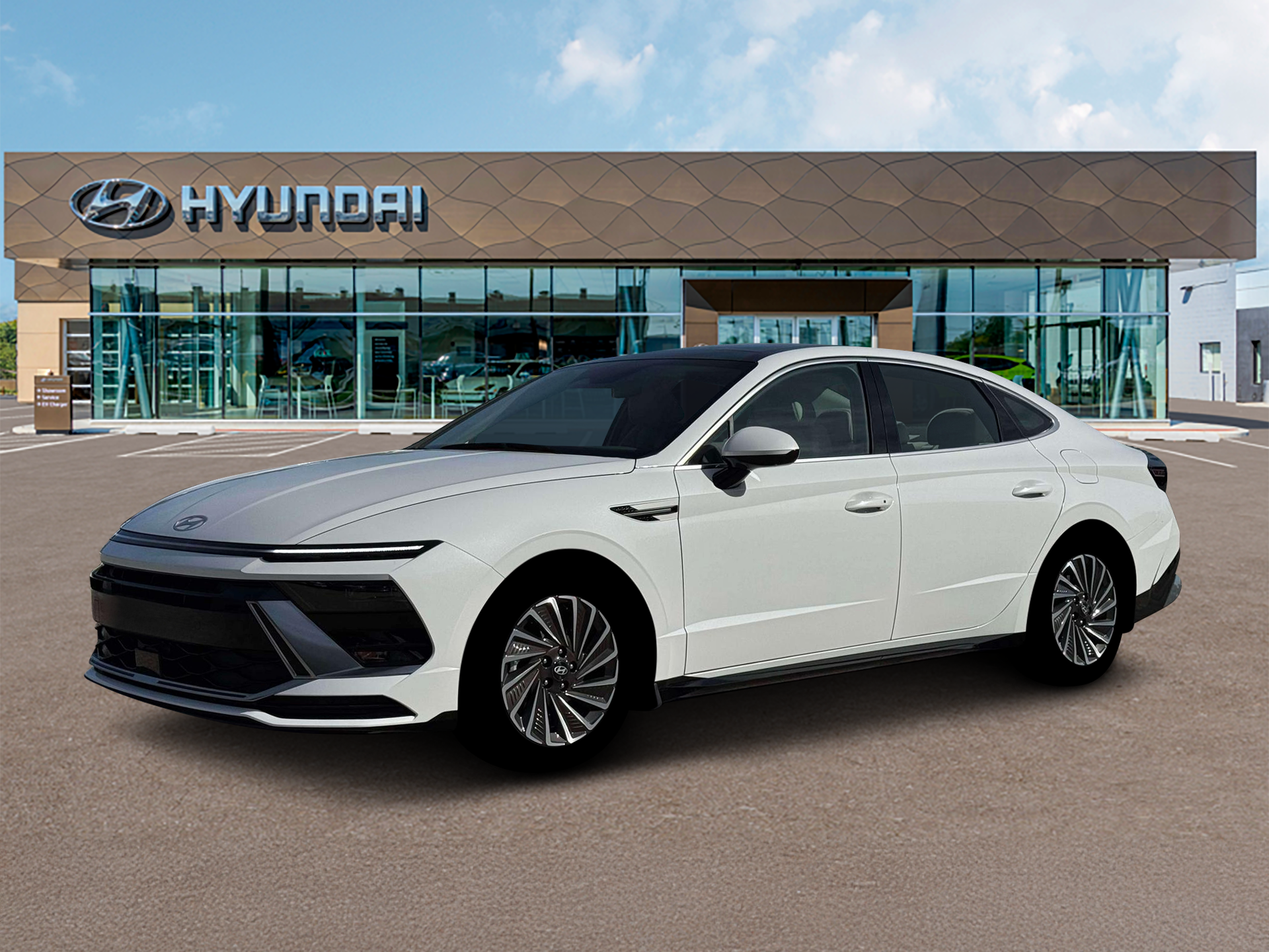 New 2026 White Hyundai SEL image 2