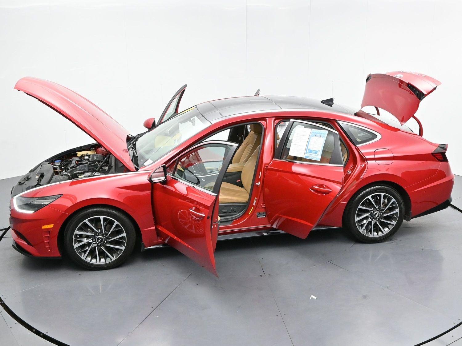 Used 2021 Calypso Red Hyundai Limited image 46