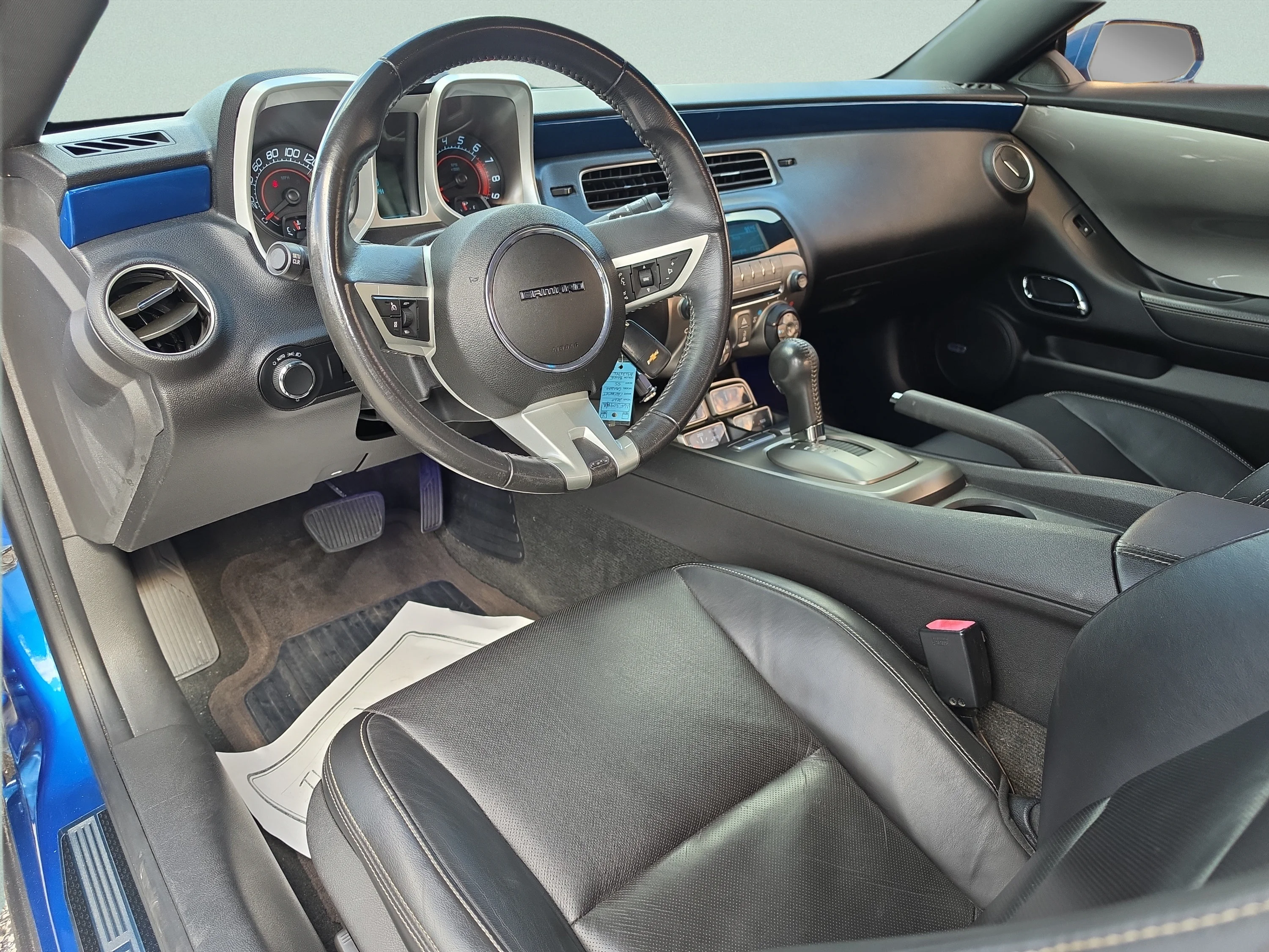Used 2010 Aqua Blue Metallic Chevrolet 2SS image 18