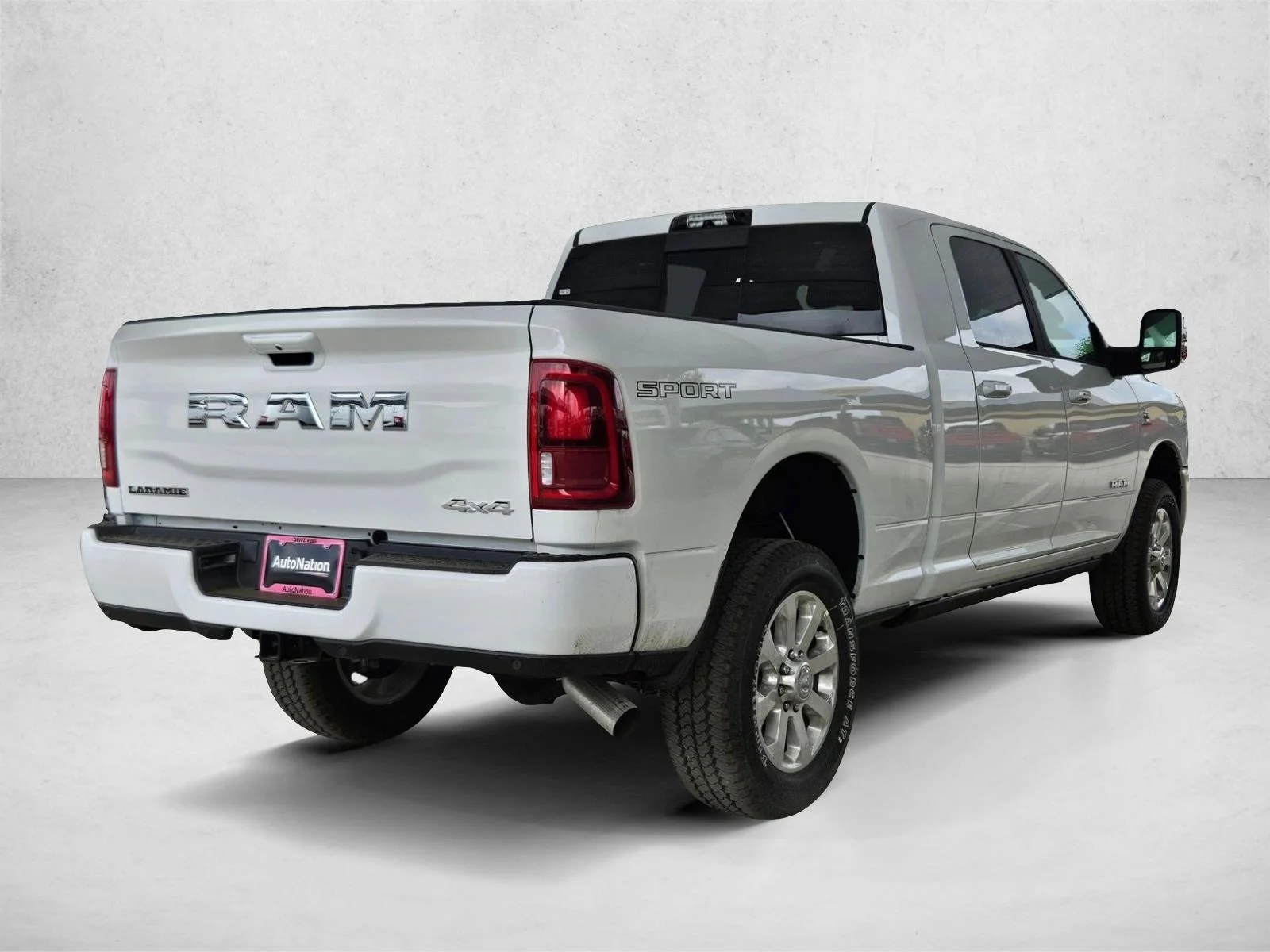 New 2026 Bright White Clear-Coat Exterior Paint RAM Laramie image 2