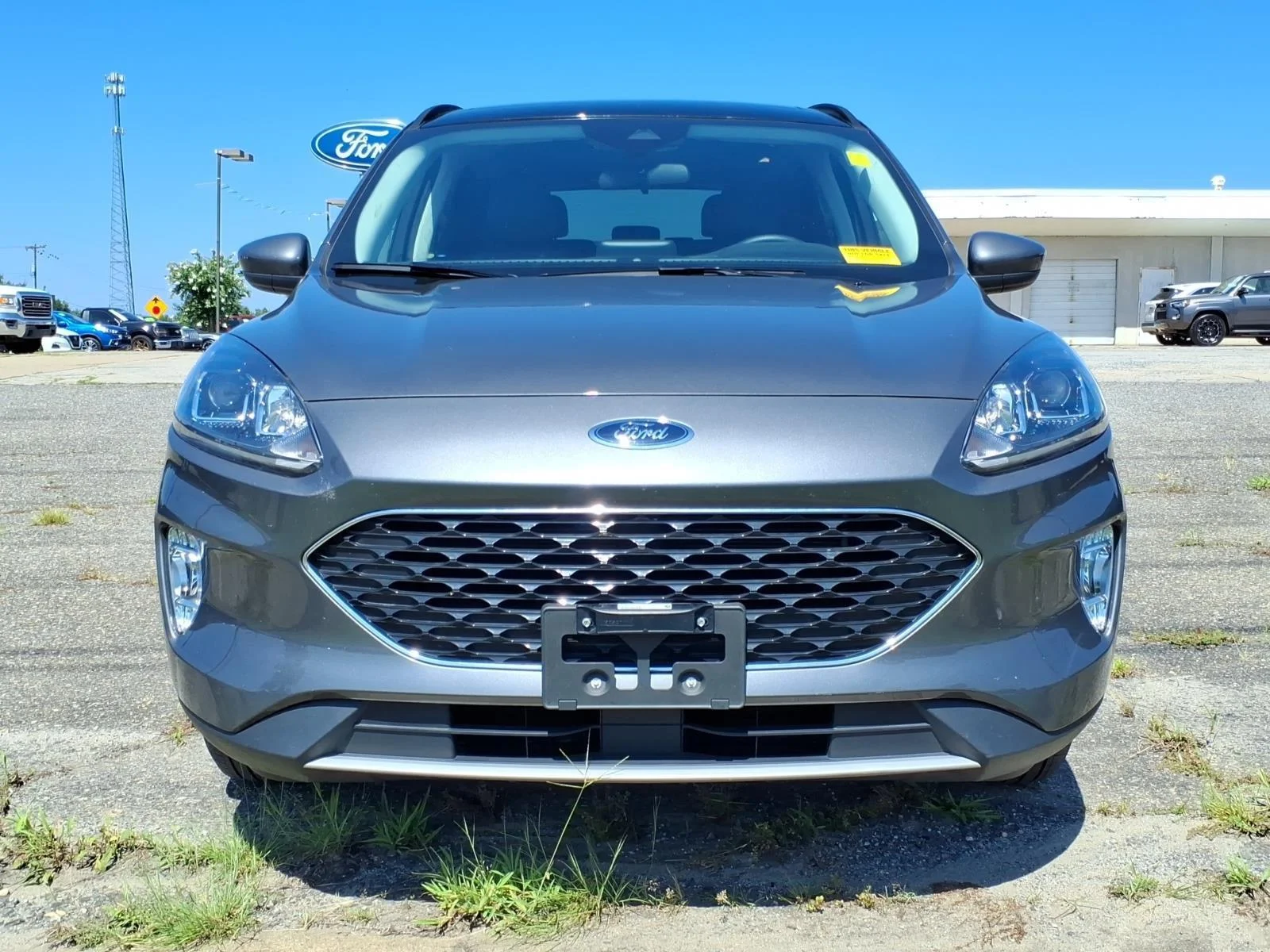Used 2022 Carbonized Gray Metallic Ford SEL Plug-In Hybrid image 3