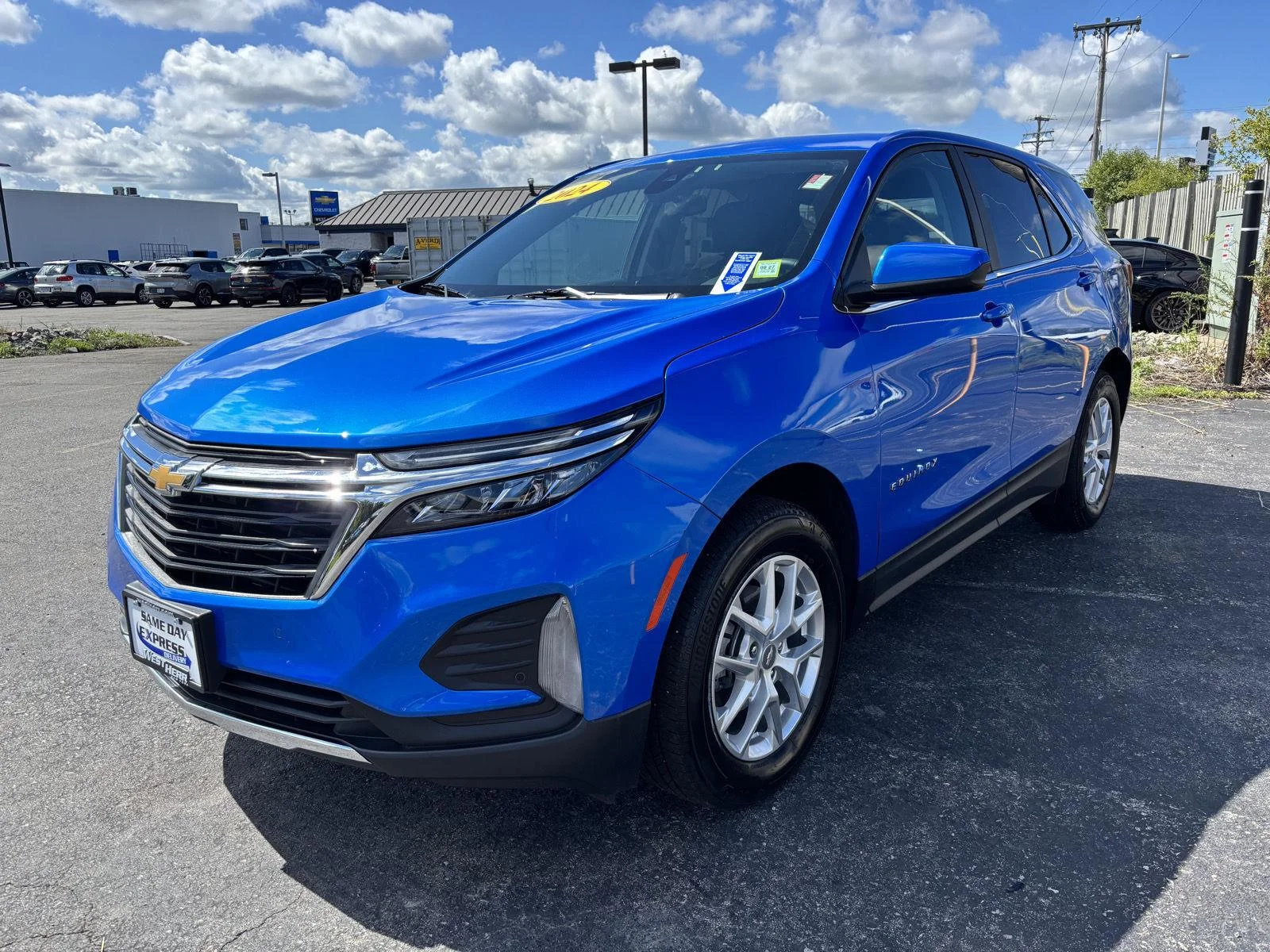 Used 2024 Riptide Blue Metallic Chevrolet LT image 3
