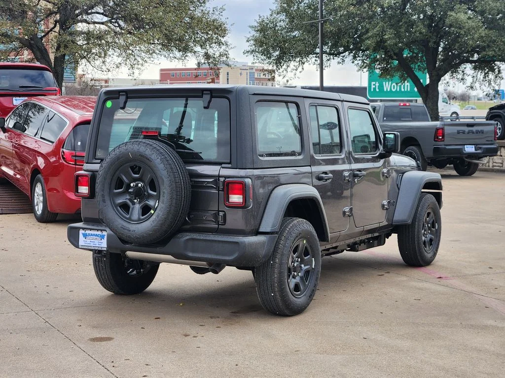 New 2026 Granite Crystal Metallic Clear-Coat Exterior Paint Jeep Sport image 4
