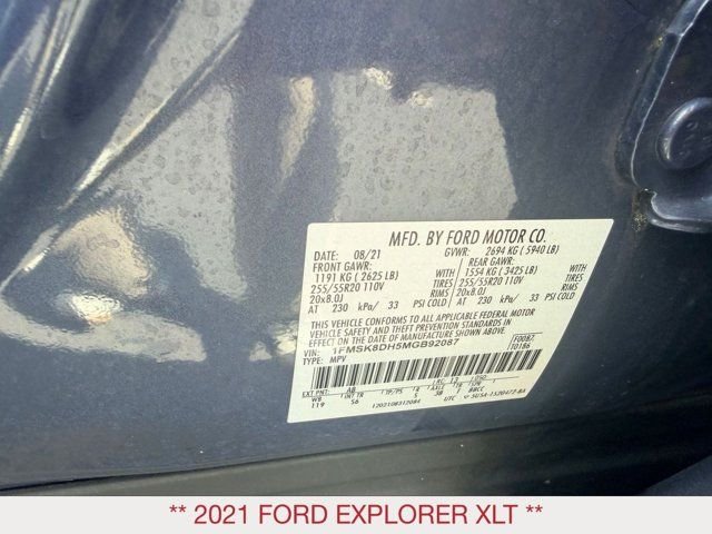 Used 2021 Blue Ford XLT image 24