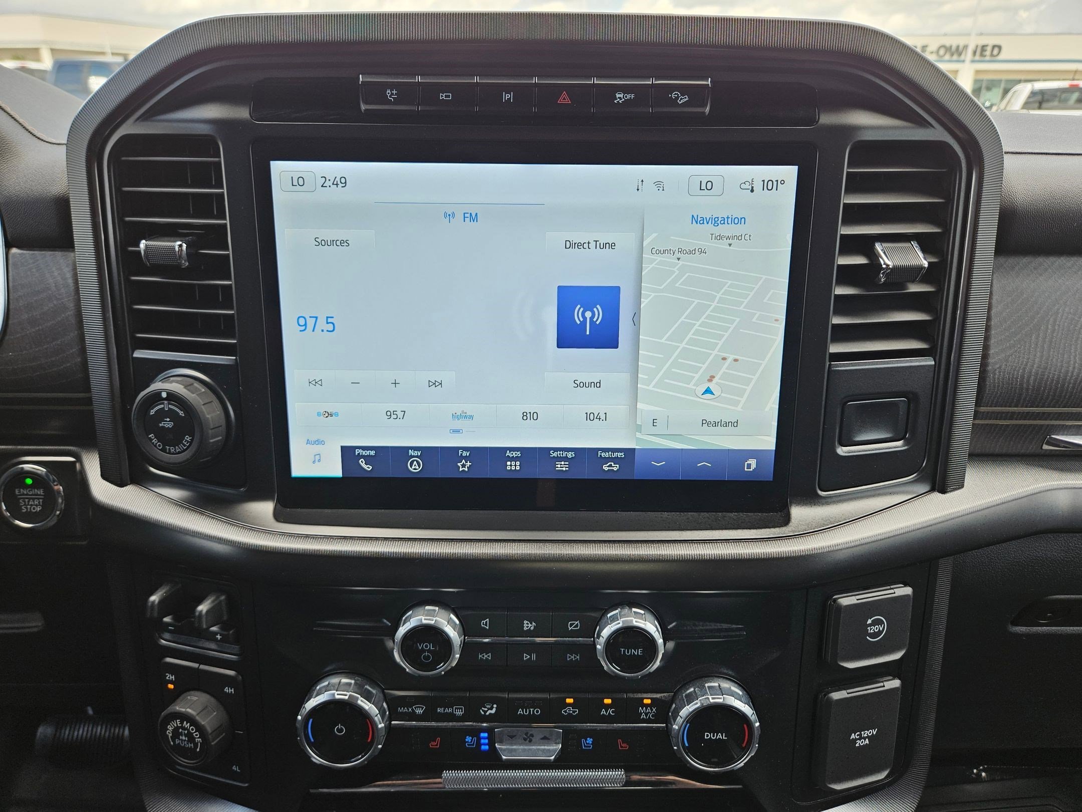 Used 2023 Blue Ford Platinum image 24
