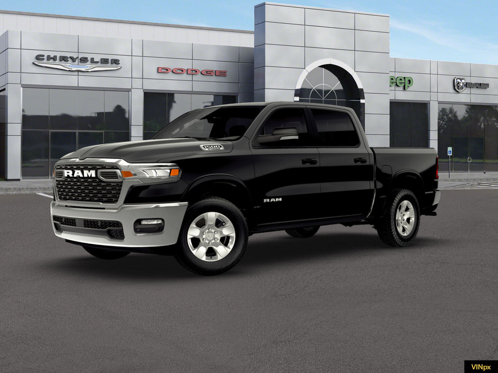 New 2026 Diamond Black Crystal Pearl-Coat Exterior Paint RAM Big Horn/Lone Star image 13
