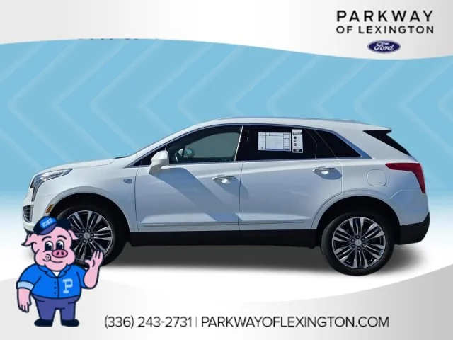 Used 2019 White Cadillac Premium Luxury image 2