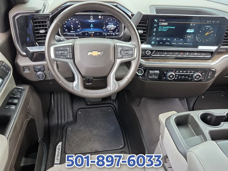 Used 2023 GRAY CHEVROLET 4WD CREW CAB 147" LT W/1LT image 11