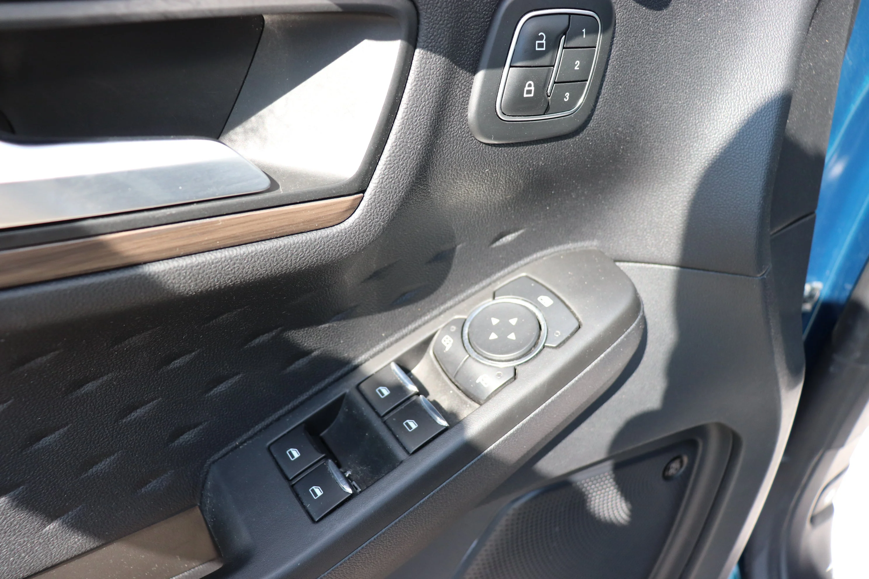 Certified Used 2020 Blue Ford Titanium Hybrid AWD image 9