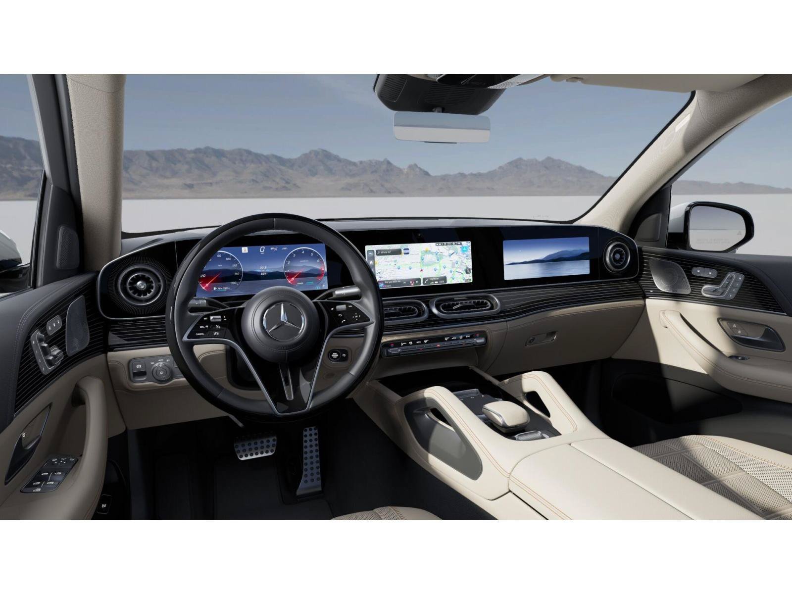 New 2027 Polar White Mercedes-Benz GLS 450 image 3