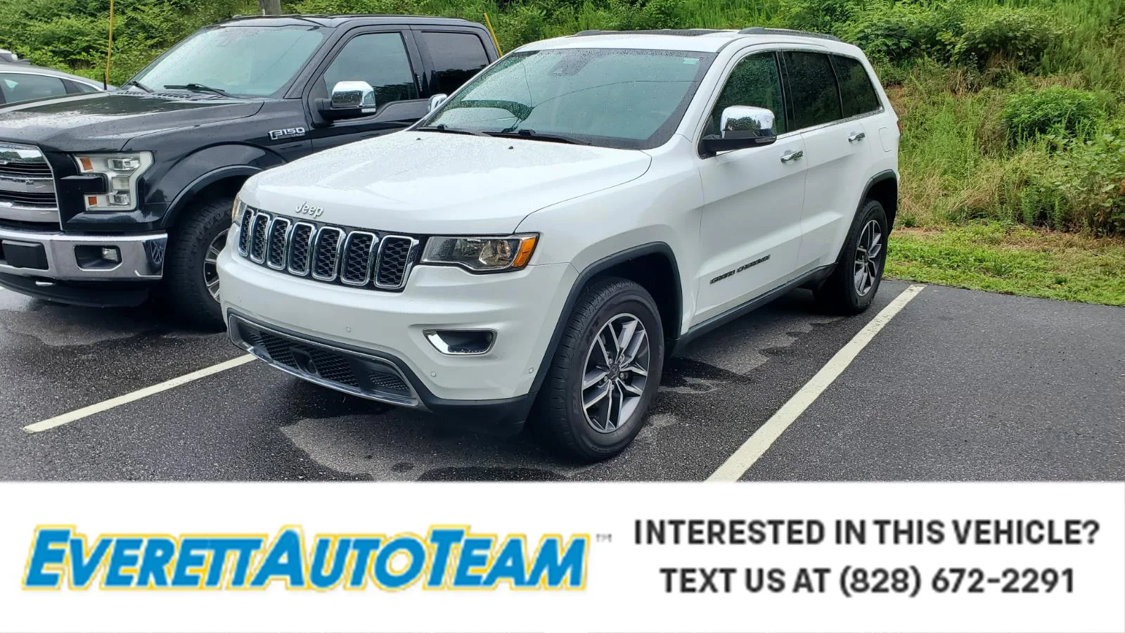 Used 2020 Bright White Clearcoat Jeep Limited image 1