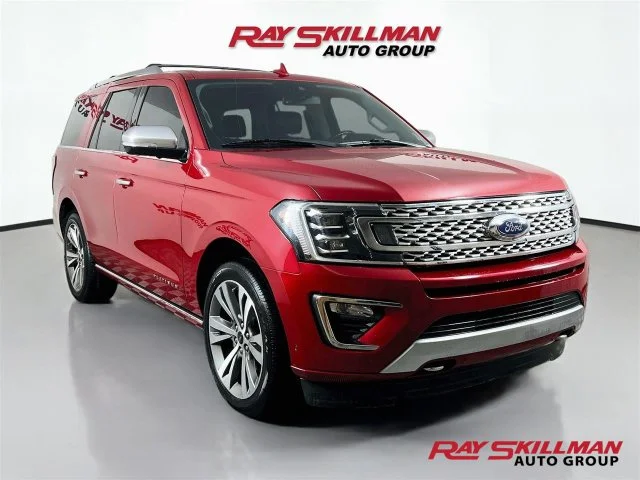 Used 2020 Red Ford Platinum image 1