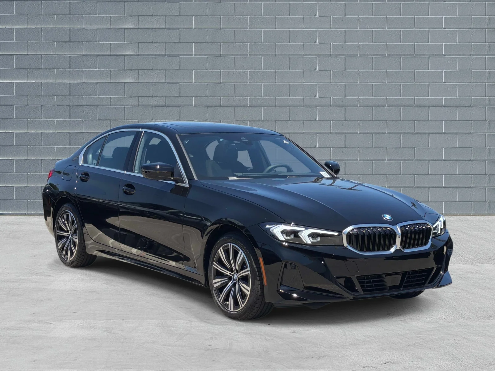 New 2026 Jet Black BMW 330i image 1
