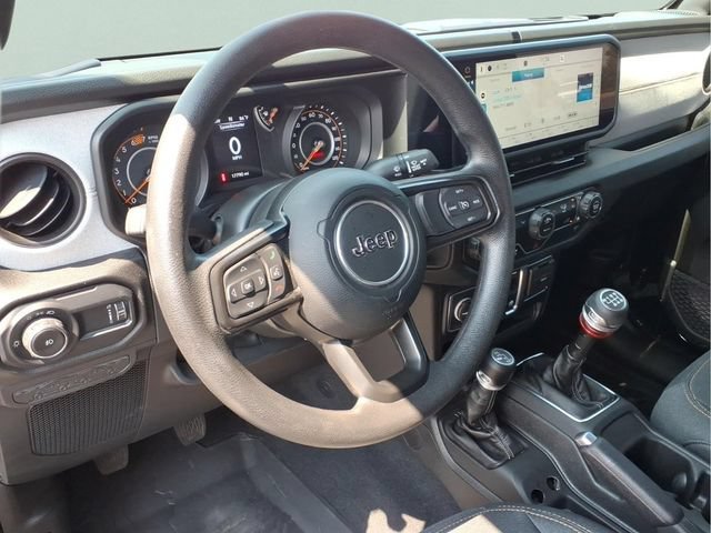 Used 2025 Black Jeep 2-Door Sport 4x4 image 4
