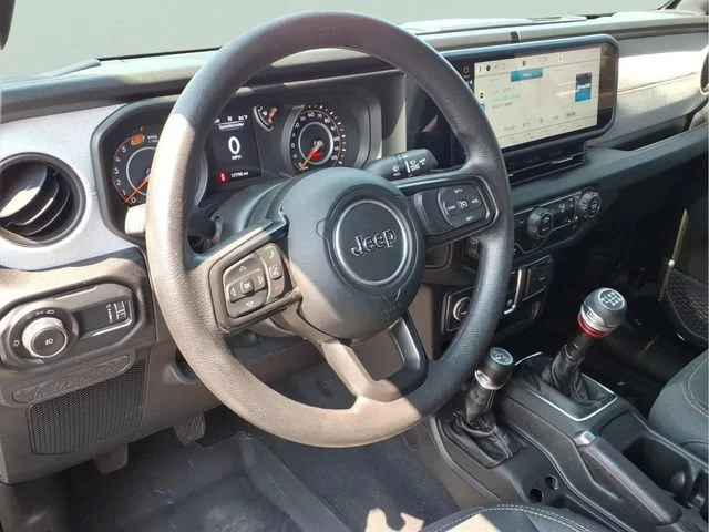 Used 2025 Black Jeep 2-Door Sport 4x4 image 4