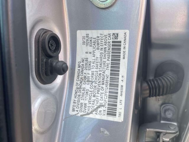 Certified Used 2020 Lunar Silver Metallic Honda LX image 17