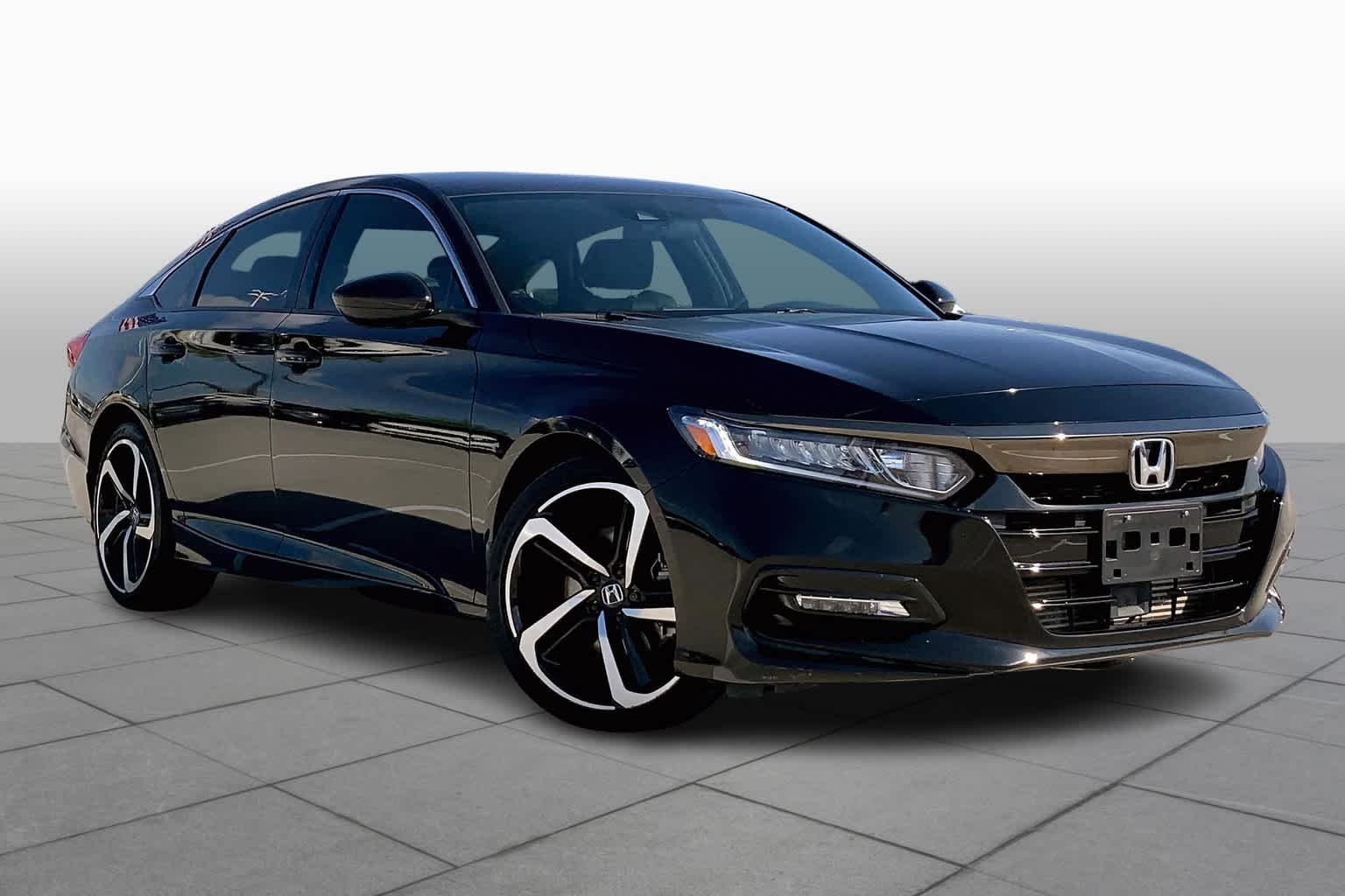 Used 2020 Crystal Black Pearl Honda Sport image 2