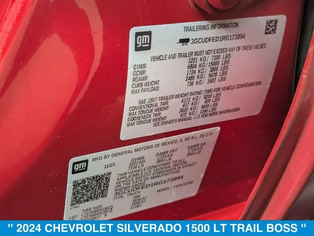 2024 Chevrolet Silverado 1500 LT Trail Boss - Photo 33