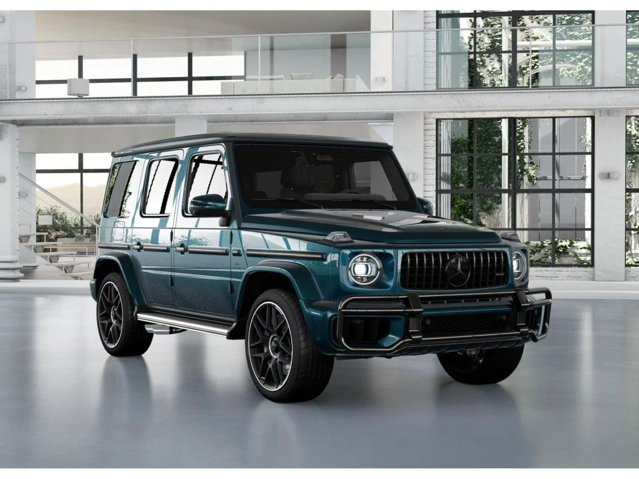New 2027 MANUFAKTUR Sea Blue metallic Mercedes-Benz AMG® G 63 SUV image 10
