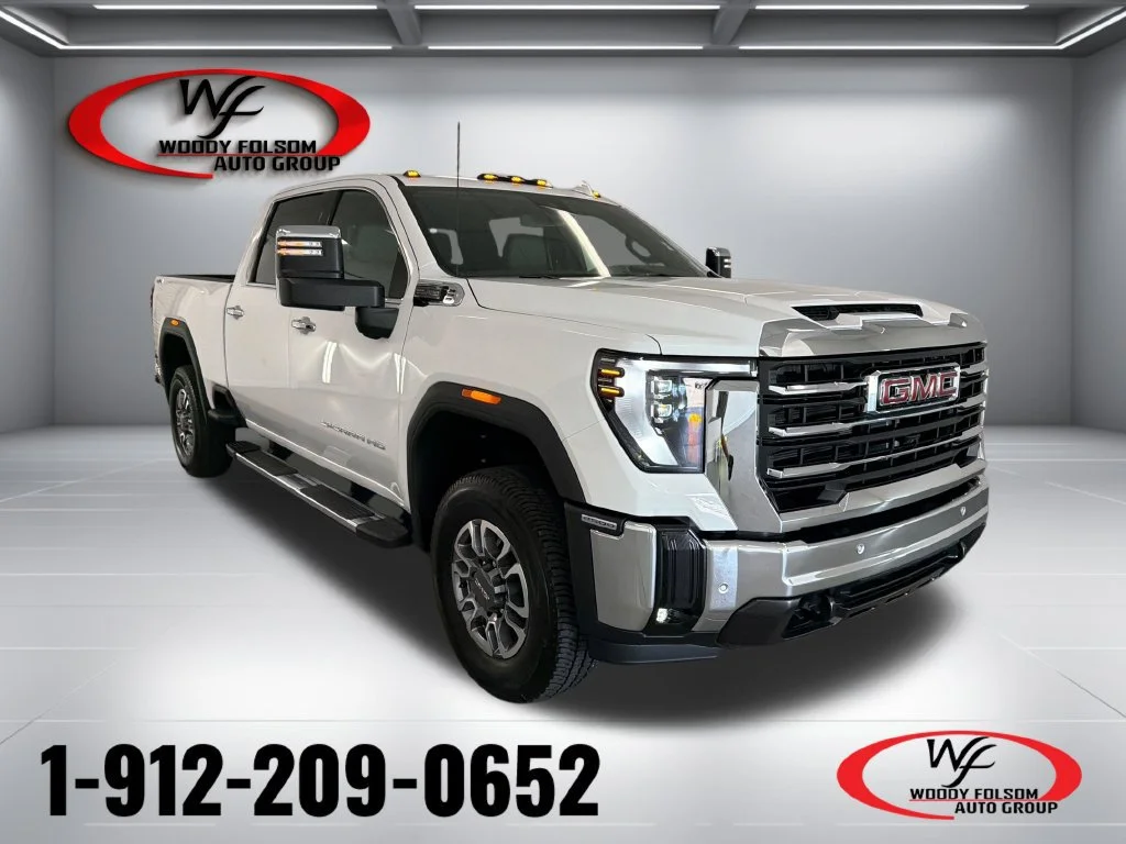 New 2026 Summit White GMC SLT image 1