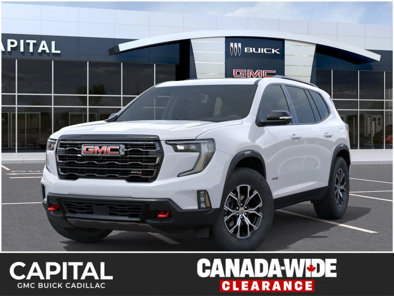 New 2027 Summit White GMC AT4 AWD image 1