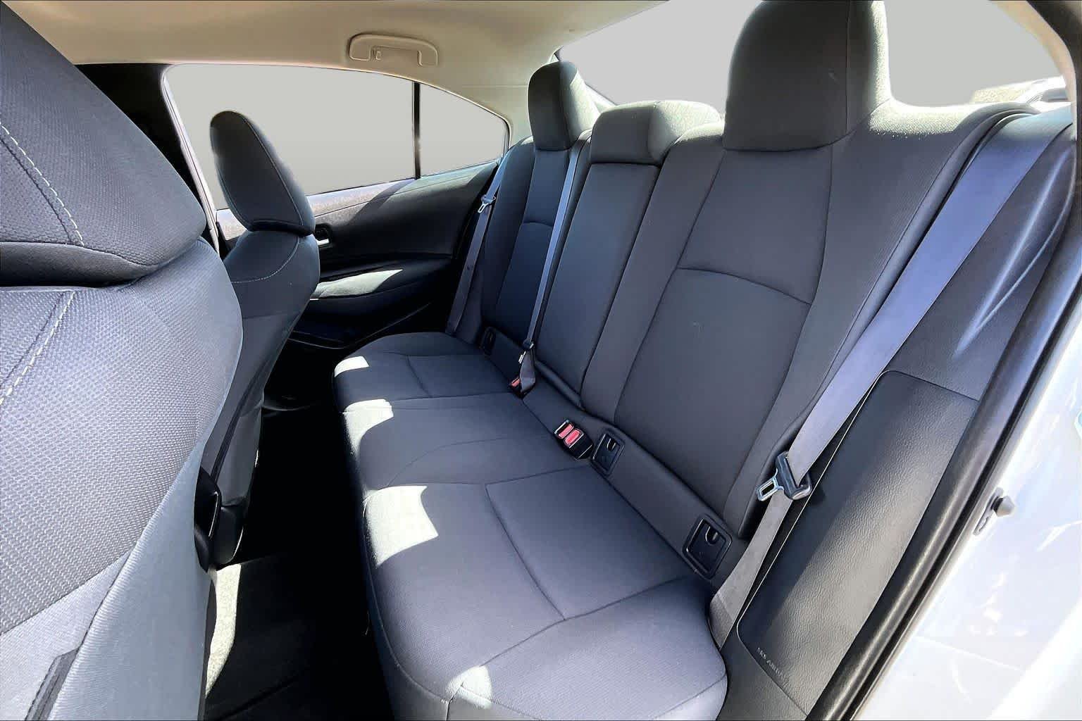 Certified Used 2021 Super White Toyota LE image 20