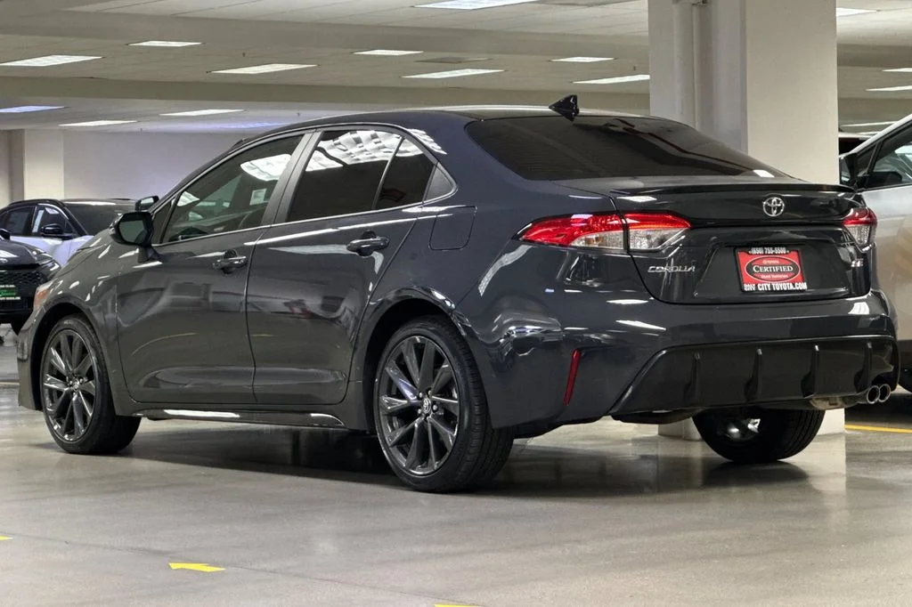 Certified Used 2025 Black Toyota SE image 6