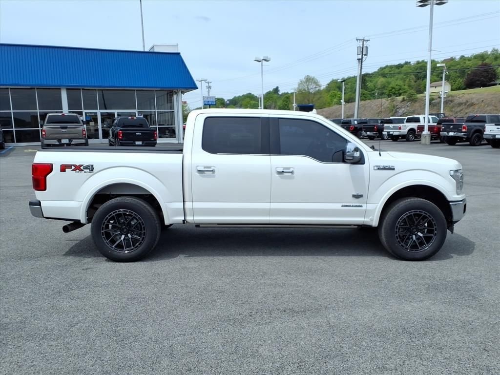 Used 2018 White Platinum Clearcoat Metallic Ford King Ranch image 14
