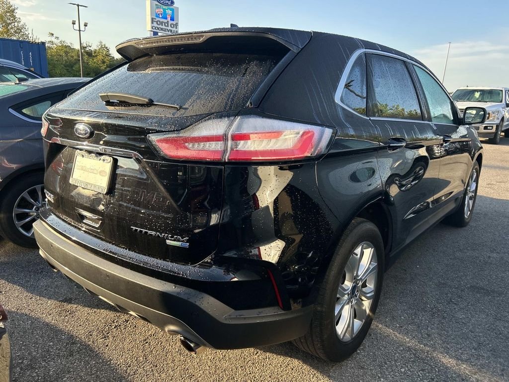Certified Used 2020 Black Ford Titanium image 3