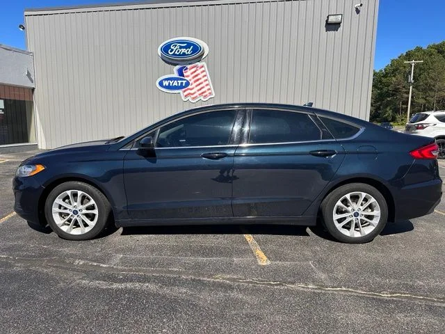 Used 2020 Ford Fusion Hybrid SE with VIN 3FA6P0LU1LR185125 for sale in Manistee, MI