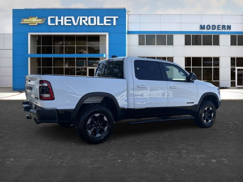 Used 2019 Bright White Clearcoat Ram Rebel image 3