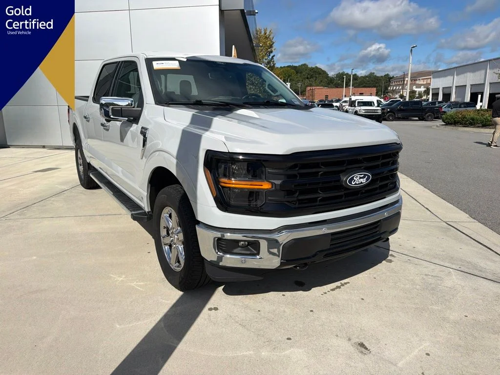 Certified Used 2024 Avalanche Gray Ford XLT image 1