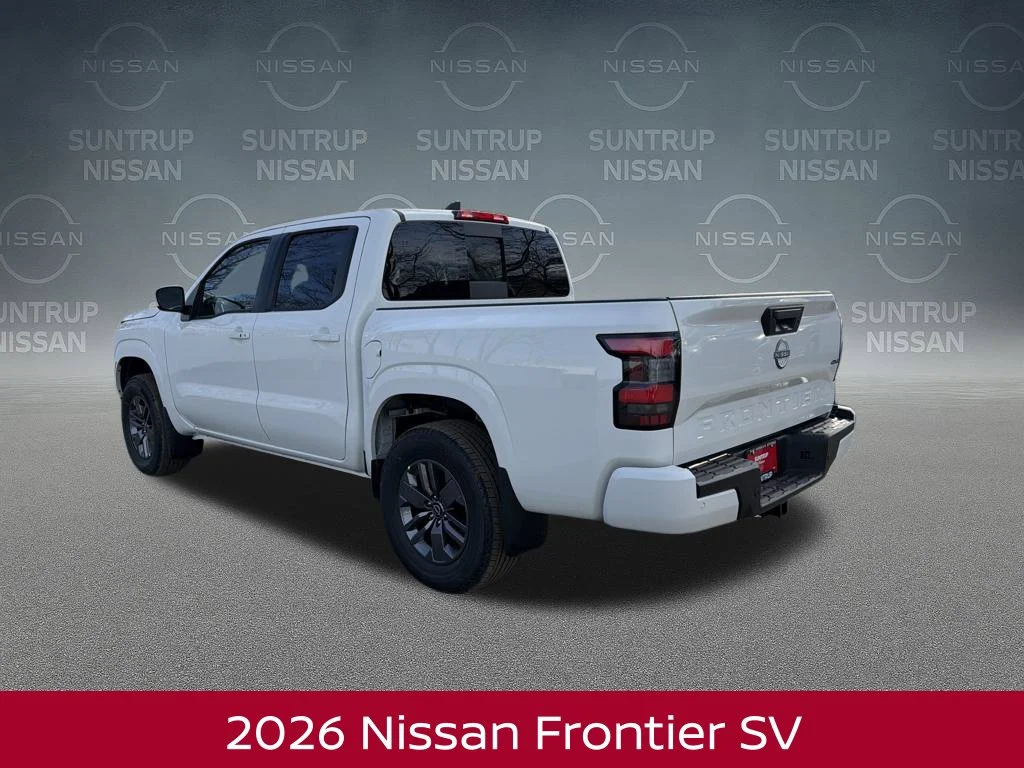 New 2026 Glacier White Nissan SV image 4