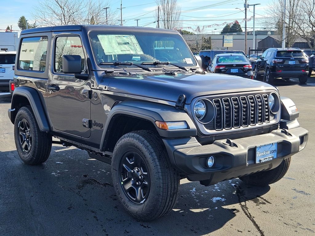 New 2026 Granite Crystal Metallic Clear-Coat Exterior Paint Jeep Sport image 7