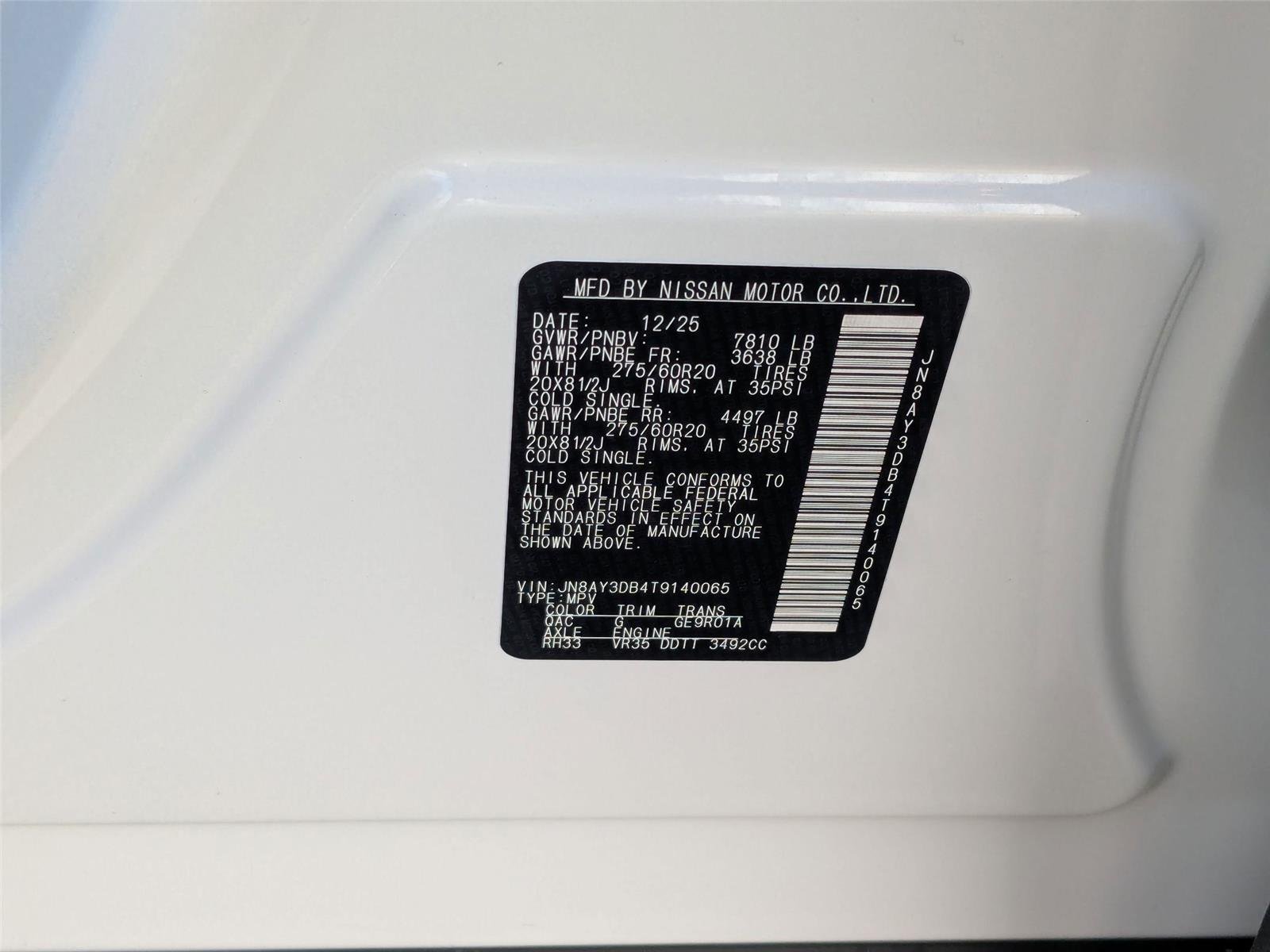 New 2026 Aspen White TriCoat Nissan PRO-4X® image 42