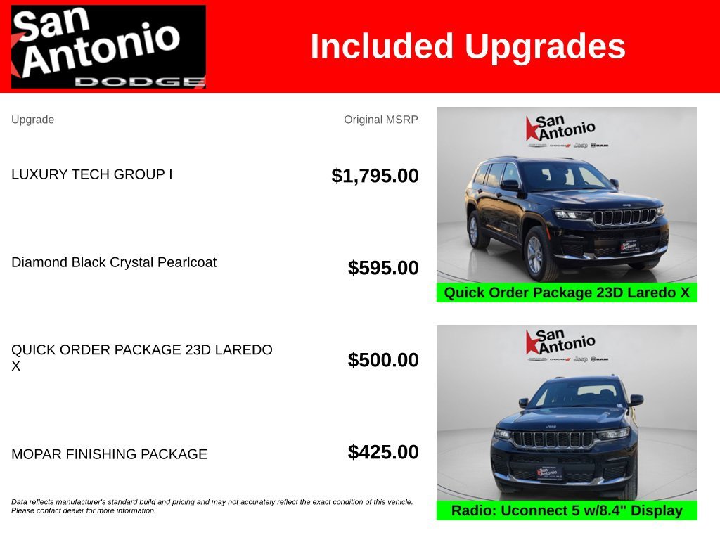 2025 Jeep Grand Cherokee L Laredo - Photo 6