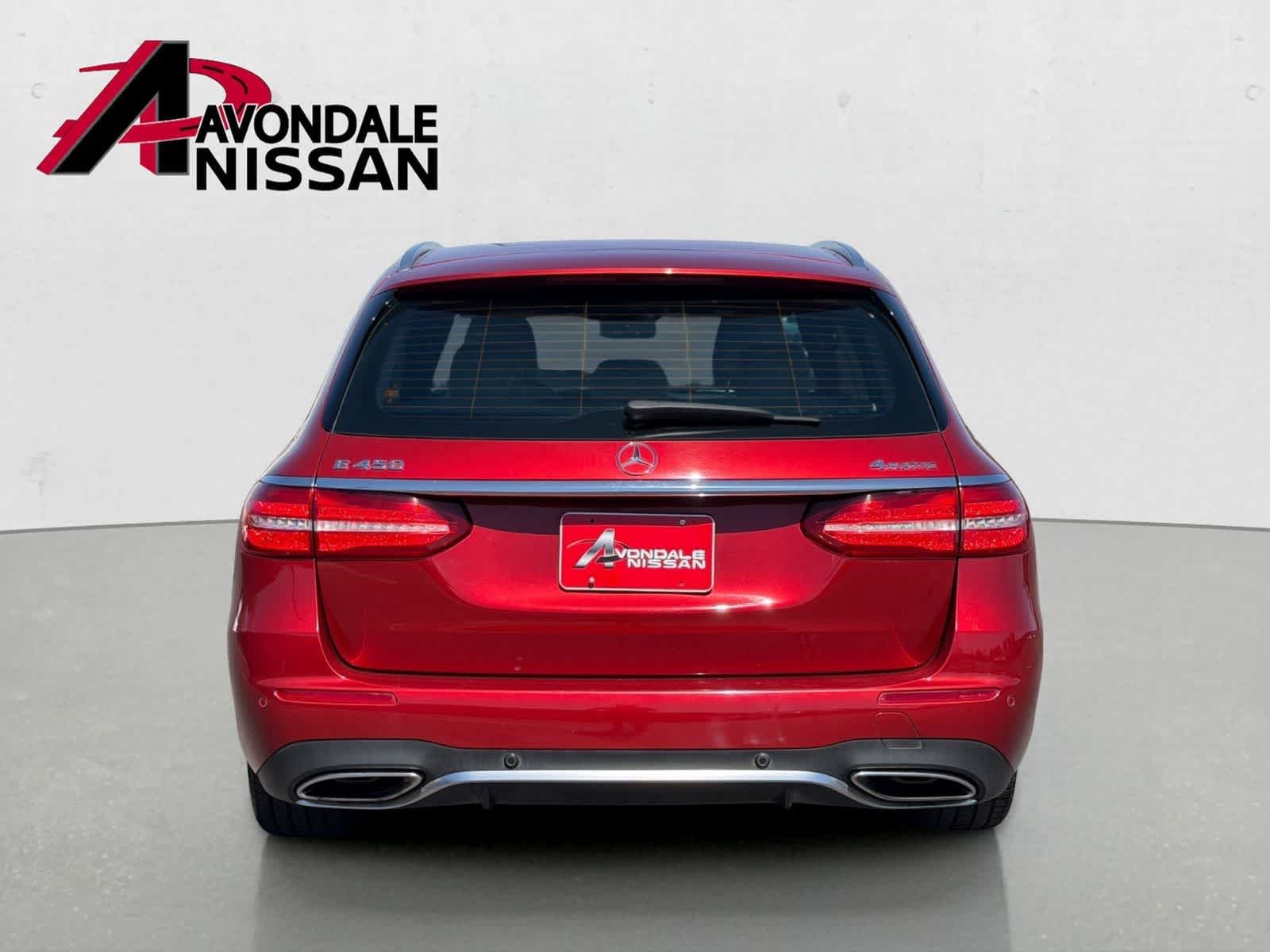 Used 2019 designo Cardinal Red Metallic Mercedes-Benz E 450 image 5