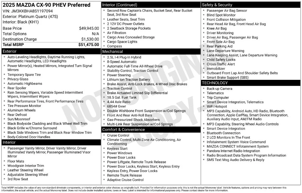 Certified Used 2025 Silver Mazda Preferred image 3