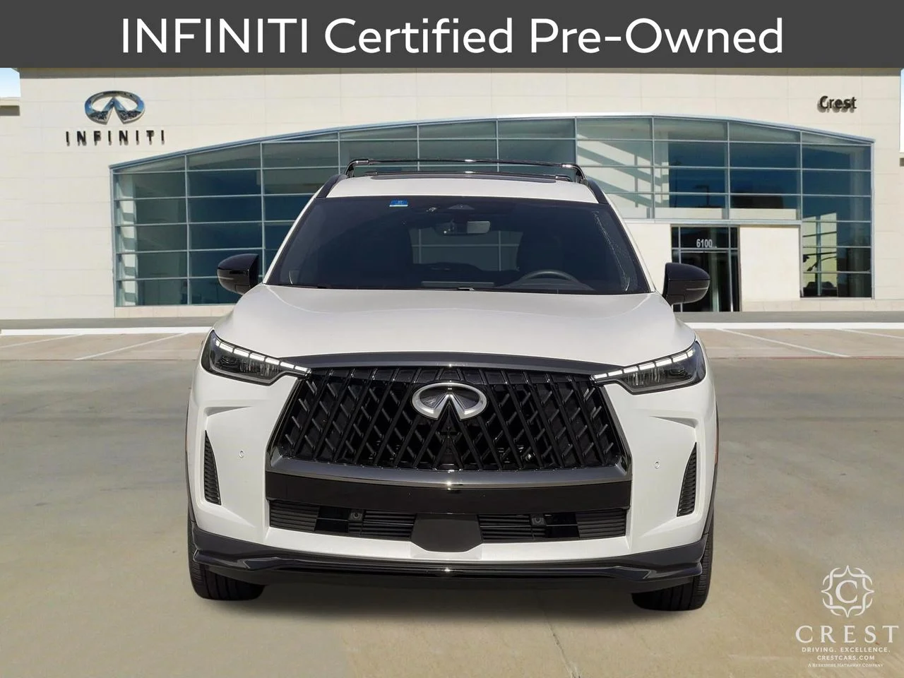 Certified Used 2026 Radiant White INFINITI SPORT image 10