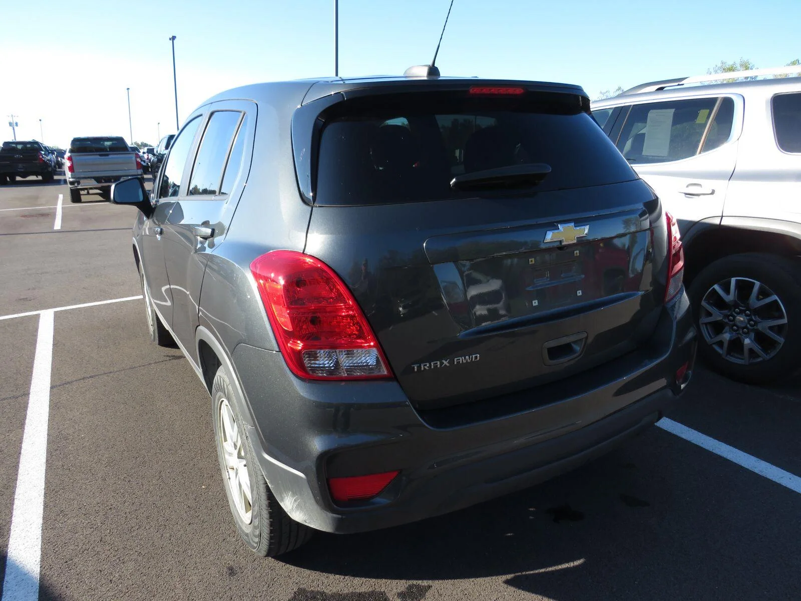 Used 2020 NIGHTFALL GRAY METALLIC Chevrolet LS image 10